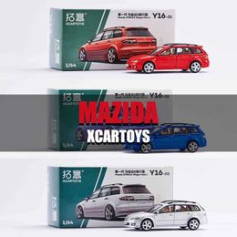 Diecast Model Cars Xcartoys 1/64 Mazda 6 Wagon Model Cars Collection Alloy Diecast Toys Classic Super Racing Car Vehicle for Adultsl2405