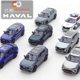 Diecast modelauto's xcartoys 1/64 Simulatie Haval H6 Gen.3 Legering Car Model Kinderen Kerstmis Gift Toys For Boys Collect Decorative Model