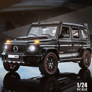 Diecast Model Diecast Car Toys 1 24 Échelle G800 Alliage Modèle De Voiture Diecast Off road Vehicle Enfants Mini Car Toy Gift Series Mini 230711