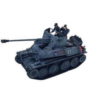 Modèle moulé sous pression Weasel allemand antichar artillerie véhicule de combat en alliage plastique modèle 1/72 échelle jouet cadeau Collection Simulation 231208