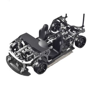 Diecast Model FIJON 1 10 FJ9 Front Engine Design RC Drift Car 230710