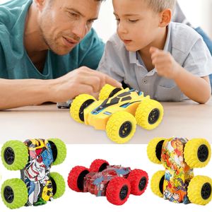 Diecast Model Fun DoubleSide Vehicle Inertia Safety Crashworthiness and Fall Resistance ShatterProof for Kids Boy Toy Car 230605