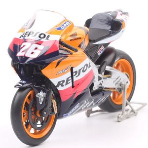 Modèle moulé sous pression Guiloy 1 18 échelle Honda Repsol RC211V # 26 Dani Pedrosa 2006 GP Rider modèle de moto moulé sous pression Moto vélo jouet véhicules Souvenir 231208