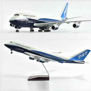 Diecast model Jason Tutu CM Origineel Boeing 747 Vliegvliegtuigvliegtuig 1 160 Schaalharsvliegtuigen Vliegtuigen W Licht 230821