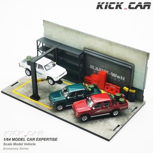 Diecast model JKM 164 Hulix Car Alloy Classic Offroad pick -up voertuigen miniatuur speelgoed voor kinderen volwassenen jongens geschenken 230518