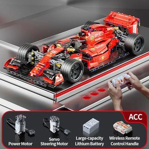 Diecast Model RC Race 1163PCS Building Sets MOC Afstandsbediening Bouwstenen Cool Collectible Model Auto Kits Bouwspeelgoed 231204