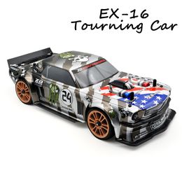 Diecast Model ZD Racing EX 16 1 16 Borstelloze Flat Running RC Drift Auto Crawler Concurrentie Niveau Controle Volledige schaal Speelgoed 230920