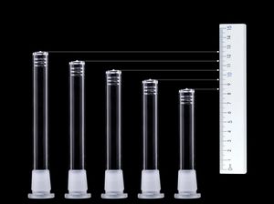 Diffuse glazen bong downstem vervanging 18 mm tot 14 mm gesloten stengel diffuser schuifregelaar 3 inch6 inch voor beker rechte buis Wat8929918