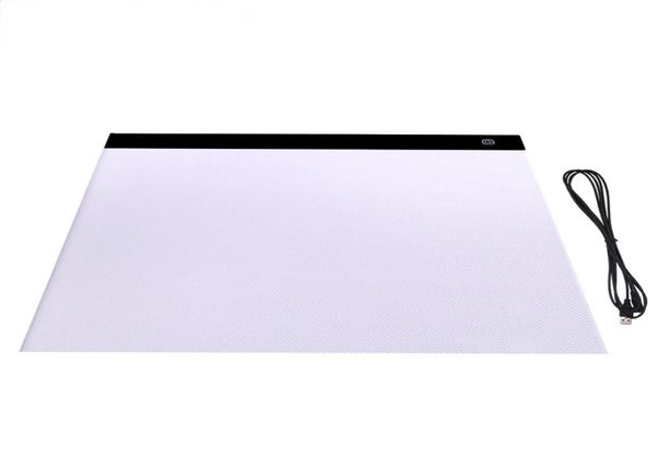 Tablette de dessin numérique A3, boîte à lumière LED, planche de copie de traçage, tablettes graphiques, peinture artistique, bloc d'écriture, croquis, Animation5786767