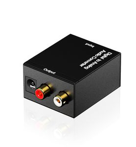 Digitale Adaptador Optic Coaxiale RCA Toslink Signaal naar Analoge Audio Converter Adapterkabel