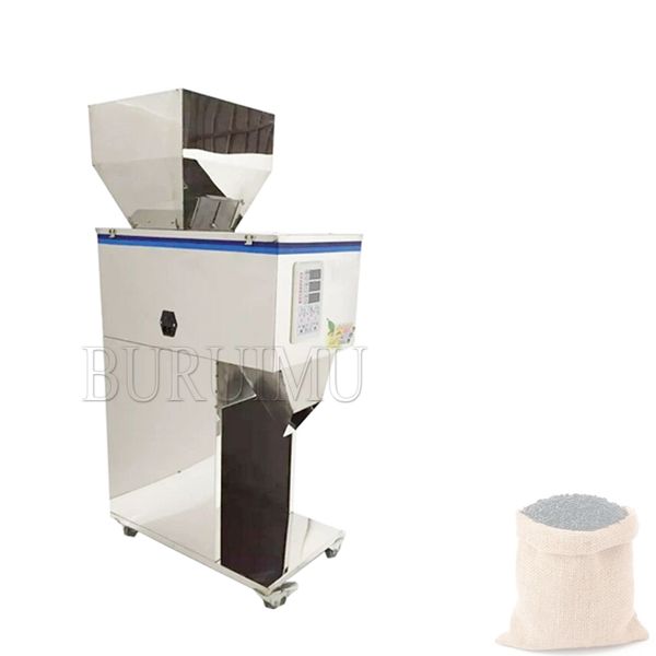Machine à emballer d'emballage de remplissage de particules de café de haricot d'épices de grain de poudre de poids automatique automatique numérique