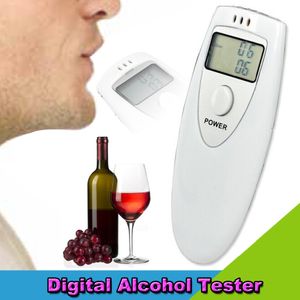 PFT-641 Digital Breath Alcohol Tester Meter Détecteur Drunkometer Alcootest Wine Checker Finder Mini Monitor pour Driver Police