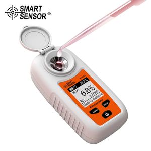 Brix Meter numérique réfractomètre professionnel jus de fruits boisson vin bière alcool teneur en sucre instrument de mesure 0-35% 231229