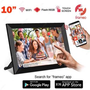 Digitale Camera's 101Inch Frameo Po Frame WIFI Foto Smart Elektronische Beeldalbum Bulitin 16GB voor Cadeau geven 231101