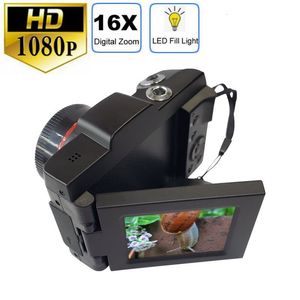 Cámaras digitales 16x Zoom Full HD1080p Professional 1080p HD Video Virlog Vlog Alta definición 230227