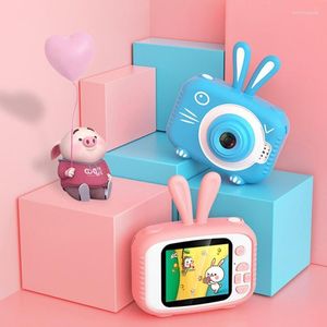 Digitale camera's 2 inch 1080p Mini Kids Camera Cartoon Cute Toys Outdoor Video Pography Props For Child Girls Birthday Gift Wini22