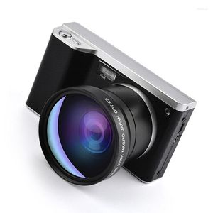 Digital Cameras 4 Inch Camera Ultra HD 24 Million Pixel 1080P 12X Optical Zoom Mini Single IPS Press Screen SLR