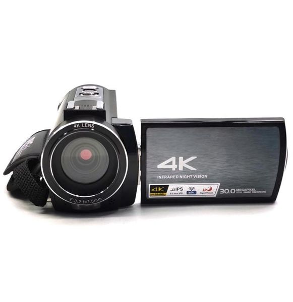 Appareils photo numériques 4K Caméra 60FPS Caméscope vidéo WiFi 48MP Intégré Écran tactile Vlogging pour Youbute Recorder5160145