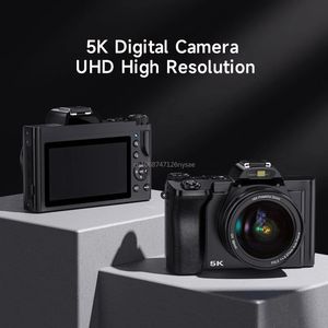 Appareils photo numériques Caméra 5K haute définition 48 millions de pixels Wifi DSLR Cam Beauty Caméscope Vision 16X Zoom numérique 48MP Pographie 231025