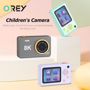 Appareils photo numériques 80MP enfants caméra jouets 2.4 pouces HD écran Pography Po vidéo SLR 4K jeu dessin animé avec lanière