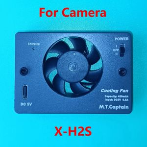 Appareils photo numériques Appareil photo Ventilateur à semi-conducteur refroidi par air XH2S Vis spéciale Tailor XS20 Lithium rechargeable super silencieux Résoudre l'arrêt de surchauffe 231025
