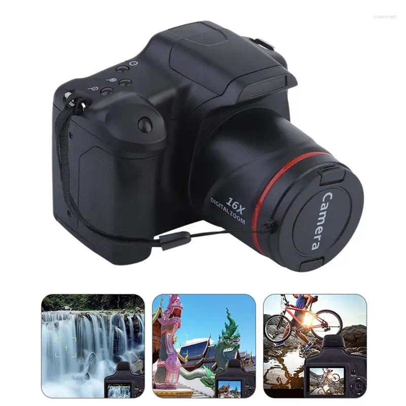 Digitalkameras Kamera -Video -Pographie Camcorder Zoom 16x 4K Spiegelloser wiederaufladbarer Telepo Polorod Cemmo Point