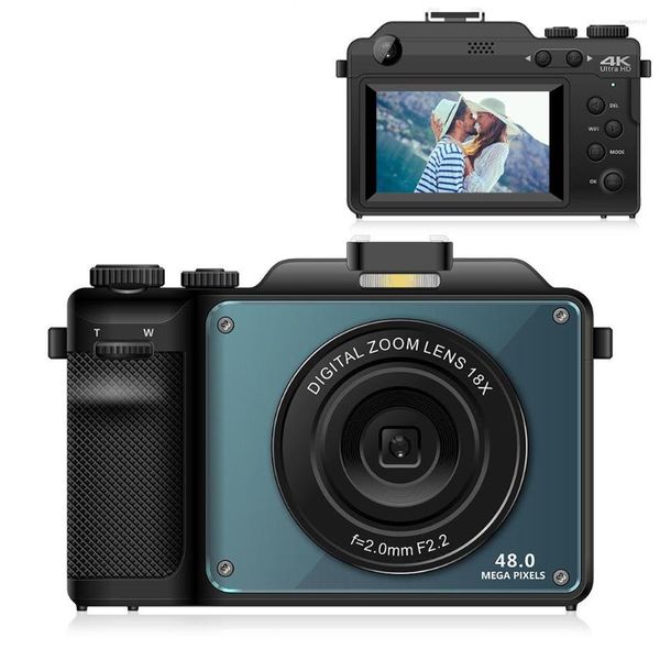 Cámaras digitales CDX9 Cámara Videocámara para estudiantes HD 4K Disparo Micro Single DSLR Retro 48 megapíxeles para principiante Pografía Venta