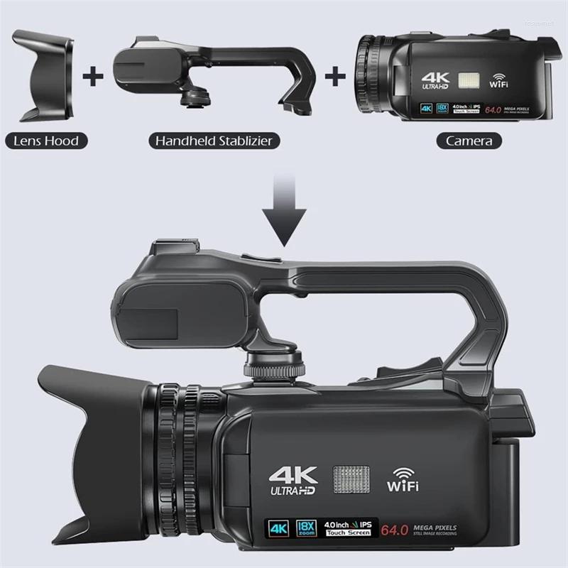 Digital Cameras Common Camera 64MP Handheld High Definition Professional Camcorder Short Video DV 4K HD 18X Camara Fotografica PC Cam