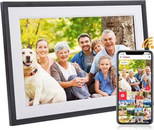 Appareils photo numériques Frameo Cadre photo 101 pouces 32 Go Smart WiFi Po avec 1280x800 IPS HD Écran tactile mural montable 231101