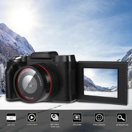 Digitale camera's Full HD 1080P 16MP Professionele videocamcorder Vloggen Flip Selfie Point Shoot