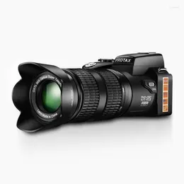 Cámaras digitales HD PROTAX POLO D7100 Cámara Resolución de 33mp Enfoque automático Video SLR profesional Zoom óptico 24X con tres lentes