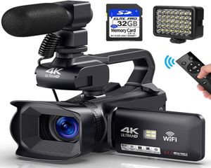 Digitale camera's KOMERY Camcorder 4K Ultra HD camera Camcorders 64MP Streaming 40quotTouchscreen Video 2302257976308