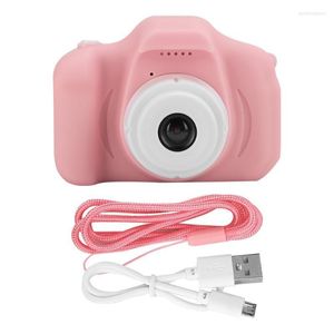 Cámaras digitales Mini Cute HD Cartoon Video Camera Toy DIY Pos Grabación para niños Regalos de cumpleaños Wini22