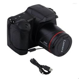 Appareils photo numériques Caméra Vlog de voyage portable Pographie 16X Zoom 1080P HD Slr Anti-Shake PO pour la livraison en direct de flux PO Dhcys