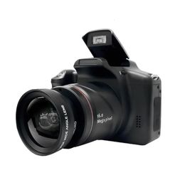Appareils photo numériques Caméra de photographie professionnelle SLR Caméscope portable portable 16X Zoom 16MP Sortie HD Selfie 231018