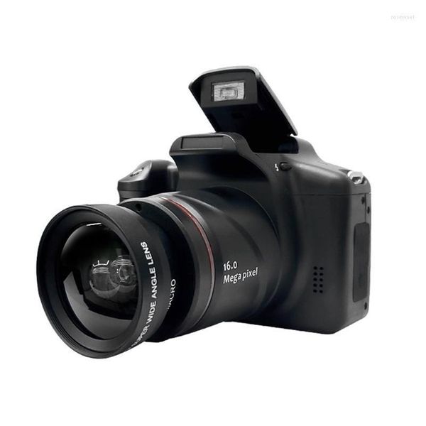 Cámaras digitales Cámara de pografía profesional Videocámara SLR Videocámara portátil 16X Zoom 16MP HD Salida Selfie Drop Entrega Foto Otva9