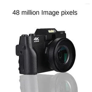 Caméra caméra numérique SLR pour la théâtre et la vidéo 16x 4K HD 48 millions de zoom vlogging avec écran de feuillette de 180 °