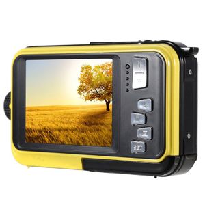 Digitale camera's onder water Dual Screens Full HD 2 7K 48MP LCD Displays Selfie 16x Waterdichte videorecorder 230227