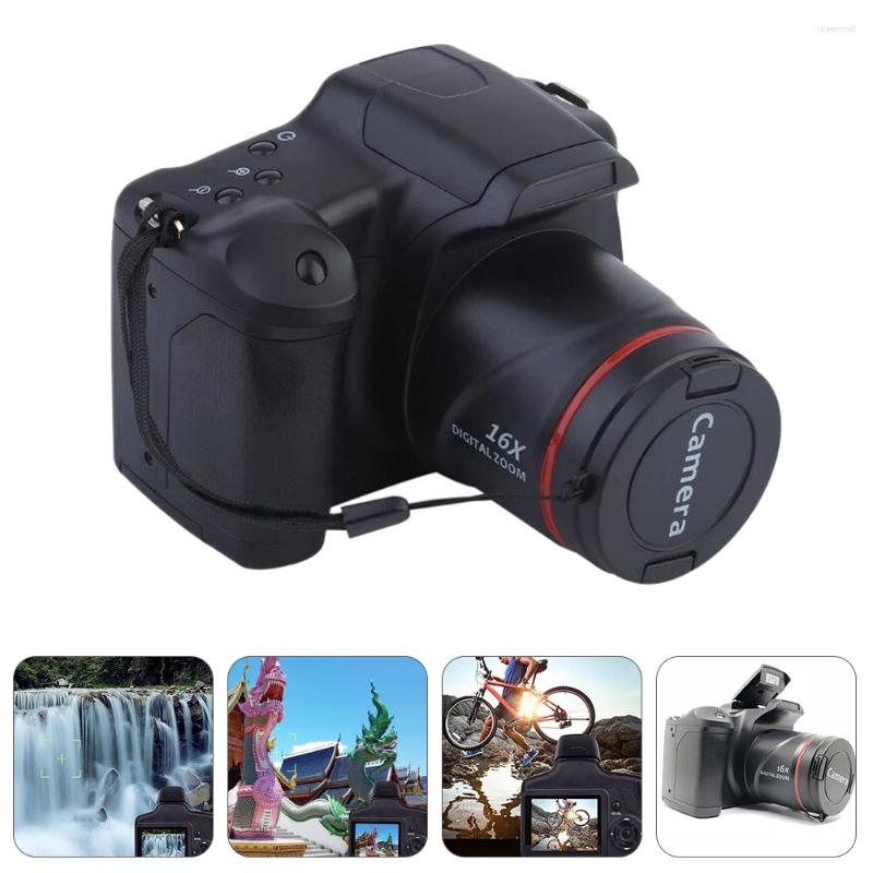 Appareils photo numériques Objectif grand angle 16X Zoom Caméra Voyage Randonnée Écran LCD Caméscope pour débutant Pographe professionnel