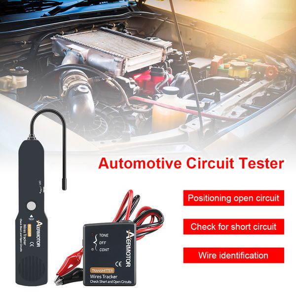 Scanner de circuits de voiture numérique Diagnostic outil de fil trime