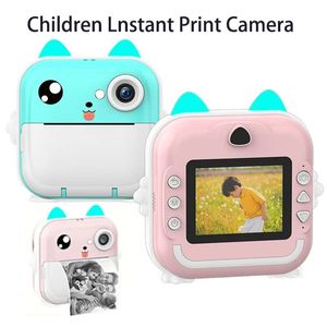 Enfants numériques Appareil photo enfants INSTANT INTRACT 240319 CADEAU IMPRIMANTE MINI POUR POGRAMENT