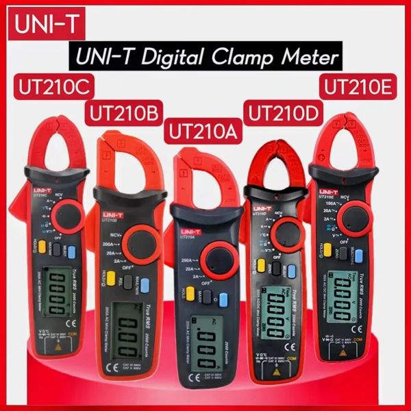 Montage numérique UNI-T UT210A / B / C / UT210D / UT210E VRAI RMS MULTIMETER CONCONDANCE DE FRÉQUENCE RÉSISTANCE VOLTMETER