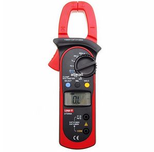 Freeshipping Digital Clamp Meter Voltage AC DC Temperature Capacitor 600A Current Diode Auto Range Multimeter