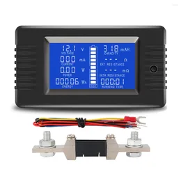 Digital DC 0-200V Courant de tension avec 200A Shunt Car Battery Tester Monitor 12V 24V 48V