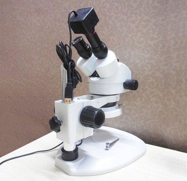 Caméra oculaire numérique Microscope stéréo binoculaire 5MP, oculaire électronique, Image vidéo USB pour adaptateur de montage Capt6686148