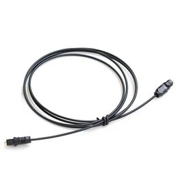 Digital Fiber Optical Optic Audio Cable SPDIF MD DVD TosLink Lead Cord Connect To DVD CD Mini Disc TOSLink Connectors