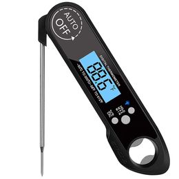 Digital Food Thermometer Elektronische keuken Thermometer Vleeswater Melk BBQ Oven Waterdichte Thermometer Koken Gereedschap