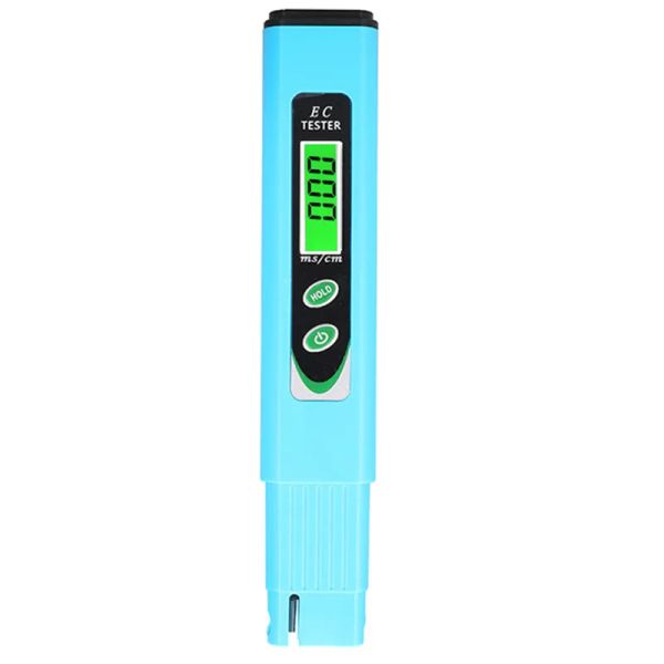 Hydroponics digitales Tester de medidor EC 19.99 ms/cm Calidad del agua Conductividad Eléctrica Aquario ATC 21%de descuento