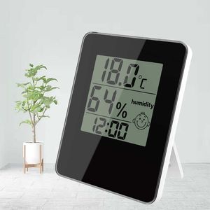 Hygromètre de thermomètre intérieur numérique pour la maison électronique instrument de mesure de la température humidimètre à piles 210719