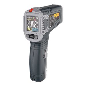 Thermomètre infrarouge de l'industrie numérique Compteur de température laser Pyromètre sans contact Imageur IR termometro Couleur LCD Alarme lumineuse 210719